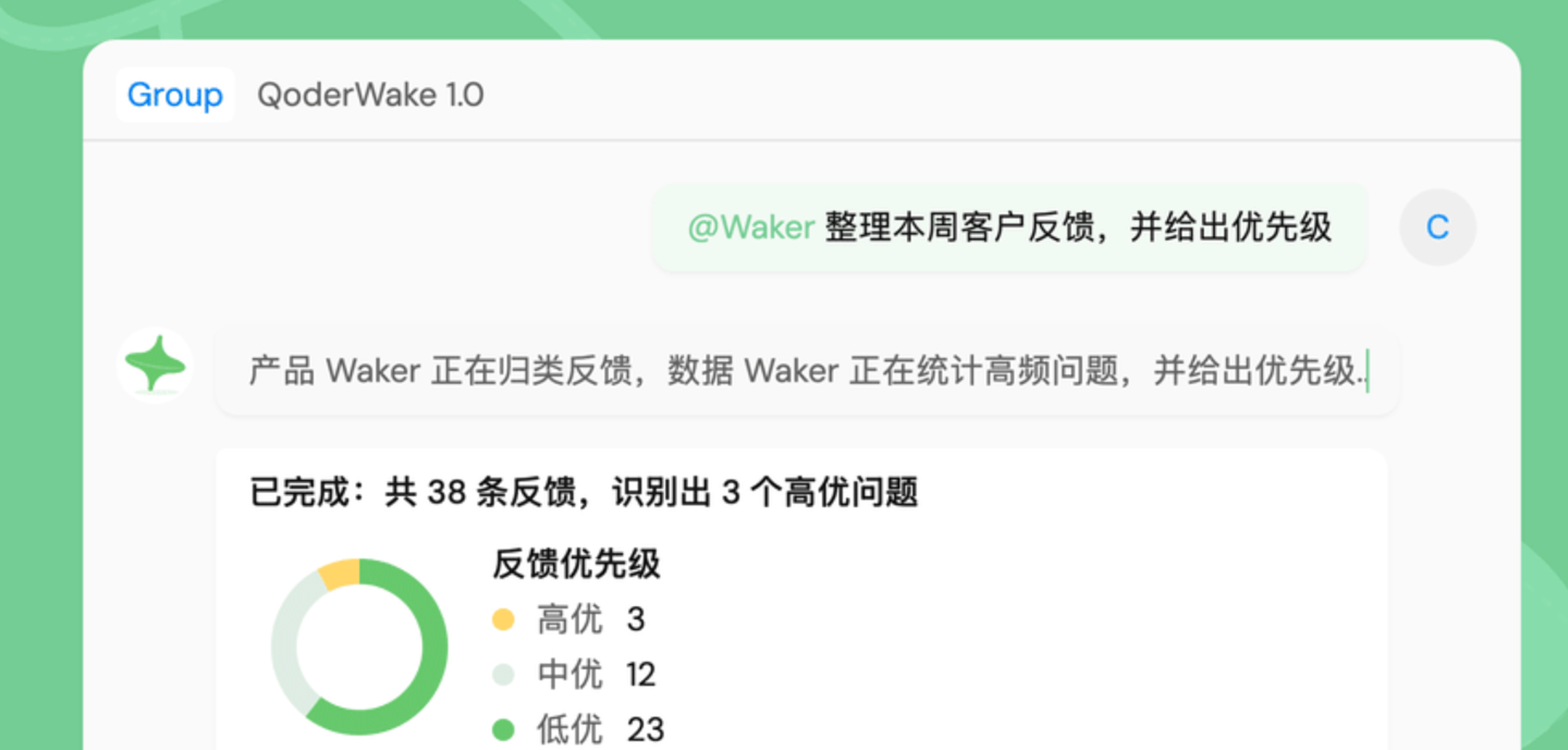 阿里发布数字员工产品 QoderWake 1.0,已有近 10 万个数字员工“上岗”