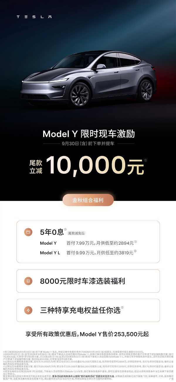 刚提车1天 就降价1万块!特斯拉限时降价惹怒新车主