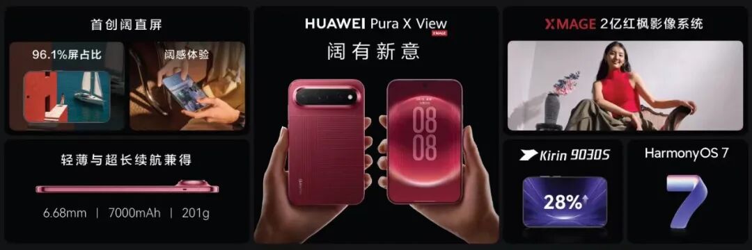 一文看懂HarmonyOS 7｜HUAWEI Mate XT 2 及全场景新品发布会