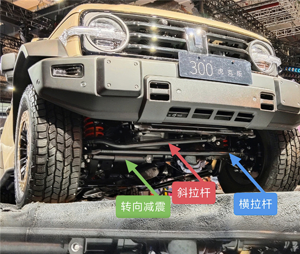 敢和Jeep牧马人掰手腕：坦克300前后硬桥版实车曝光！