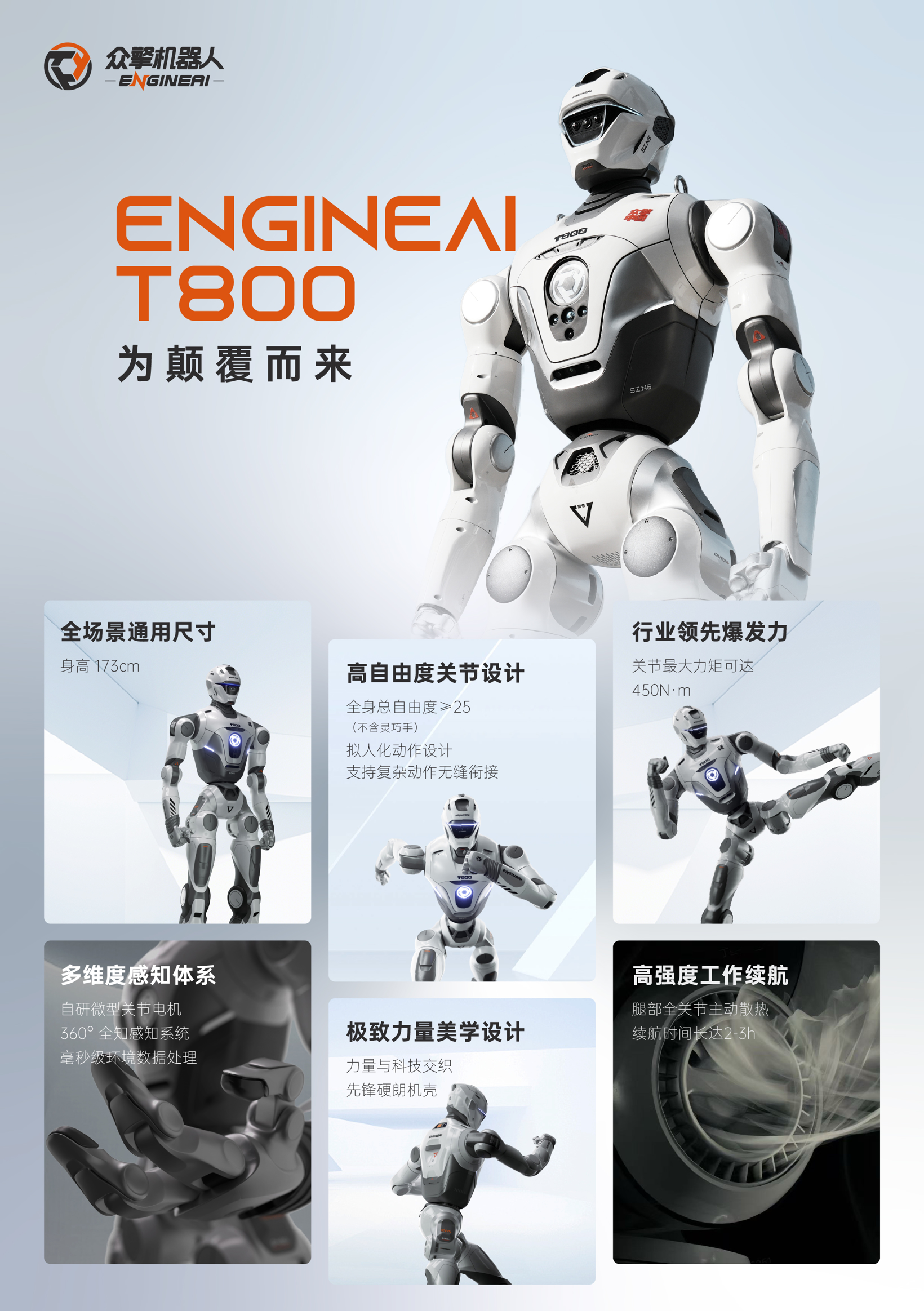 众擎机器人-众擎T800 | 申报2026第八届金辑奖汽车新供应链百强