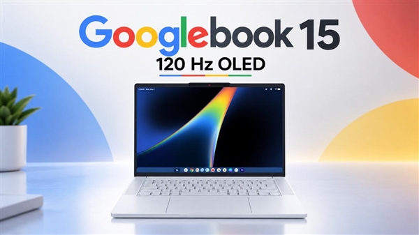 联想杀入谷歌阵营！首款Googlebook 15全面曝光：酷睿Ultra 5 325+120Hz OLED