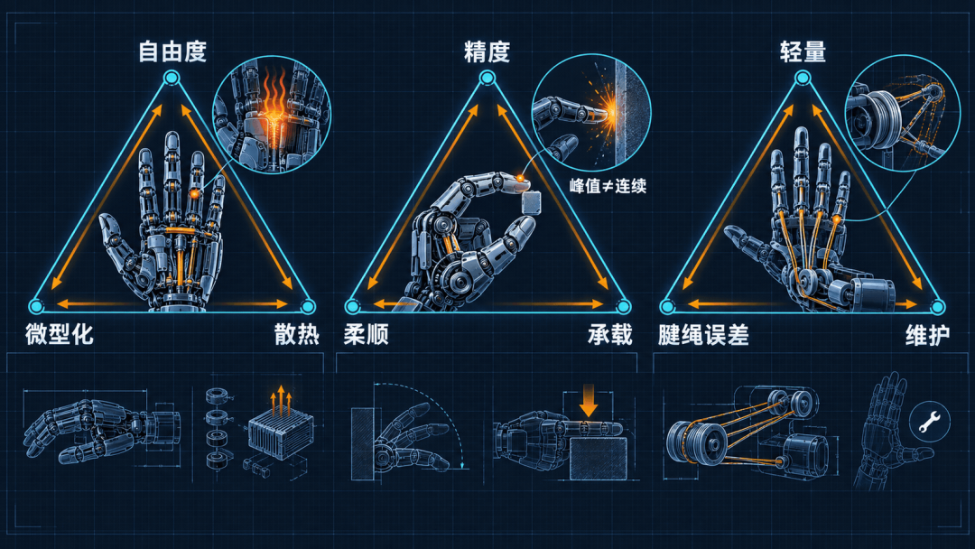灵巧手三组硬件工程权衡