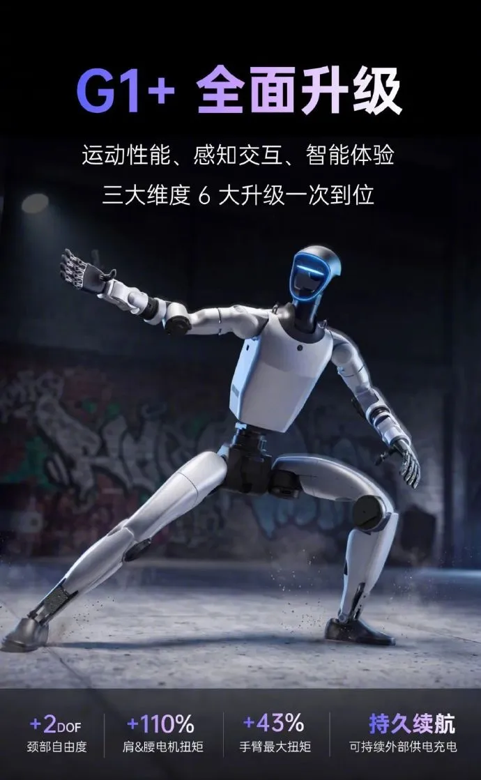 宇树科技G1+人形机器人