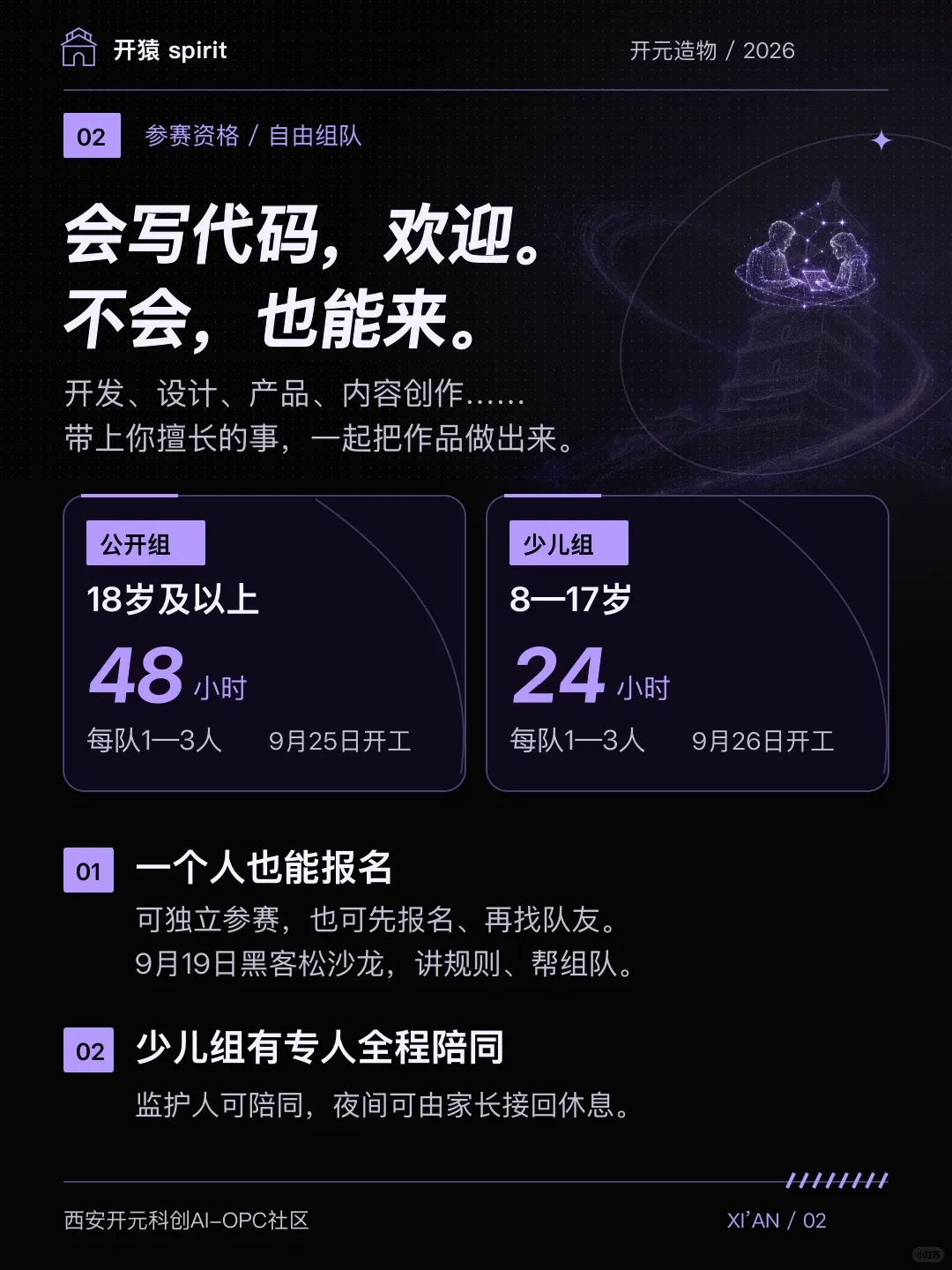  2026西安「开元造物」AI黑客松大赛