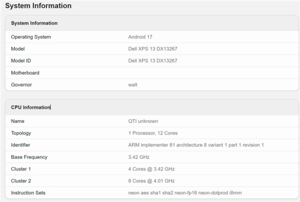 10月5日发布！戴尔首款XPS Googlebook曝光：骁龙X Elite+32GB内存