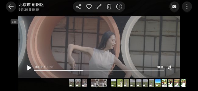 全焦段支持10-bit 8K Log，配合ACES色彩管理，为后期调色提供了宽广的创作空间。