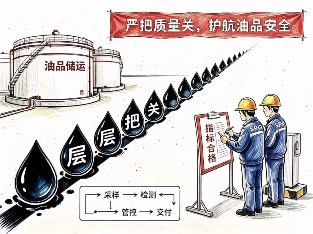 《用心守护每一滴油》作者：许期番紧扣客户核心利益，提前分析到港货物关键指标，以保障货物品质为重要考量，确做好样品理化指标及后续样品化验、留存告知工作，专人监控各项集疏港作业，确保入罐前后油品理化指标稳定，严格货物质量、损耗、品质控制，多方位保障客户在港货物品质。.jpg